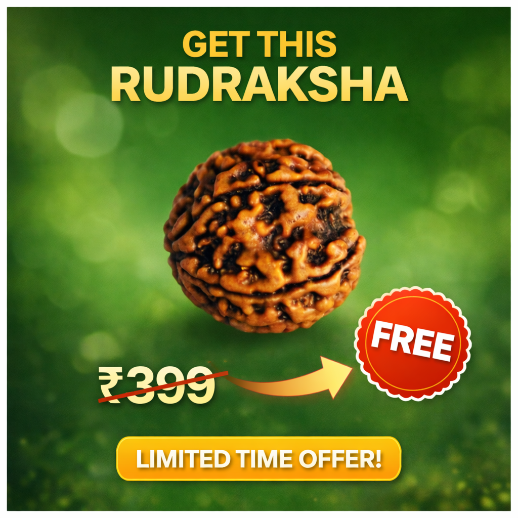 Jap Counter with Compass + Free Tulsi Mala + Free Rudraksha