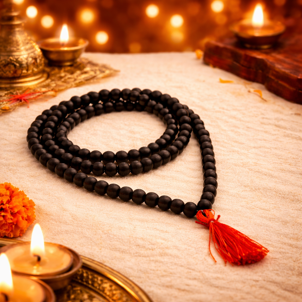 Original Karungali Mala (8mm) With Govt. Certificate