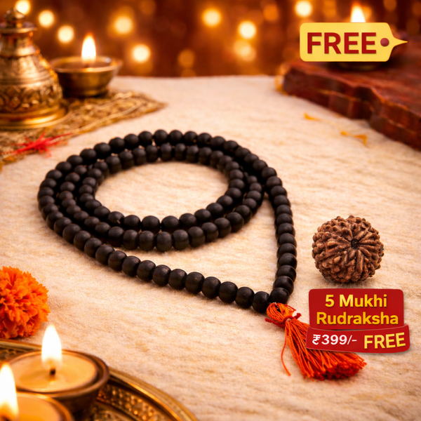 Original Karungali Mala (8mm) With Govt. Certificate