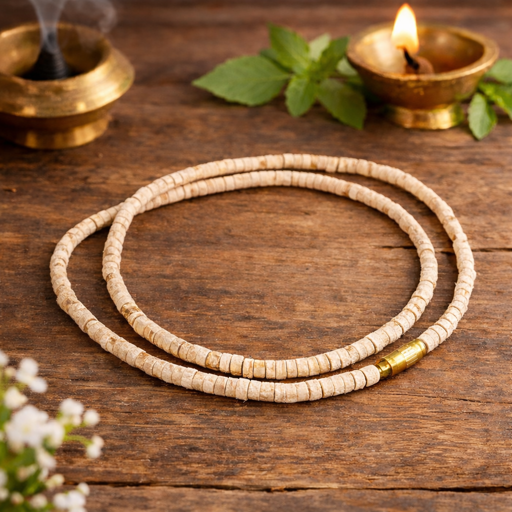 🕉️ Original : 100% Pure Tulsi Kanthi Mala