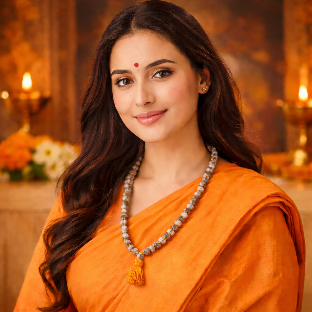 Original Tulsi Mala With 108 Beads